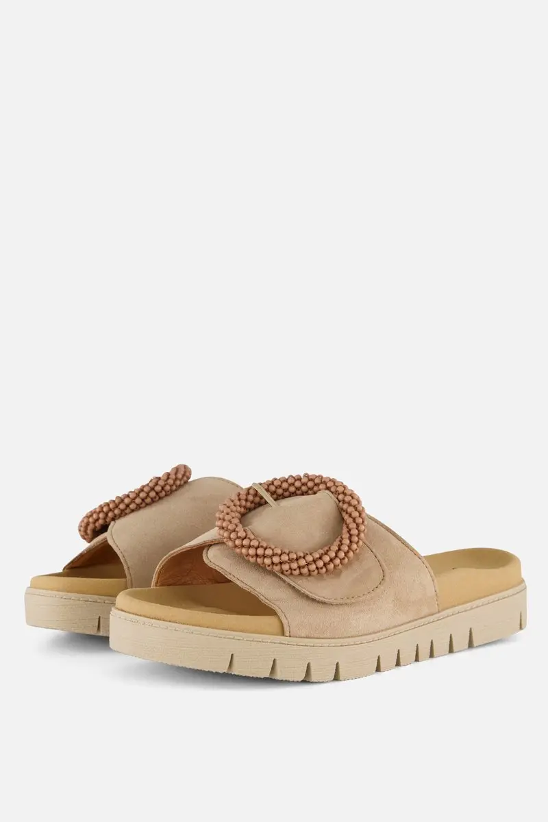 Gabor Sandalen beige Suede