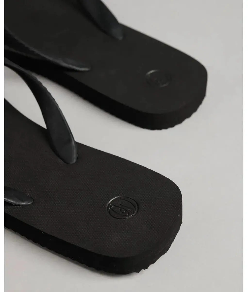 Superdry Vintage Classic Teenslipper - Zwart - afbeelding 3 van 3