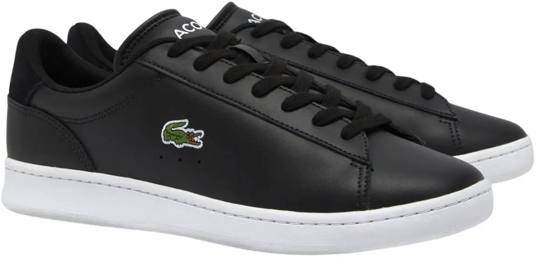 Lacoste Carnaby Set 224 1 Sneakers - Zwart/Wit - Maat 41 - afbeelding 2 van 6