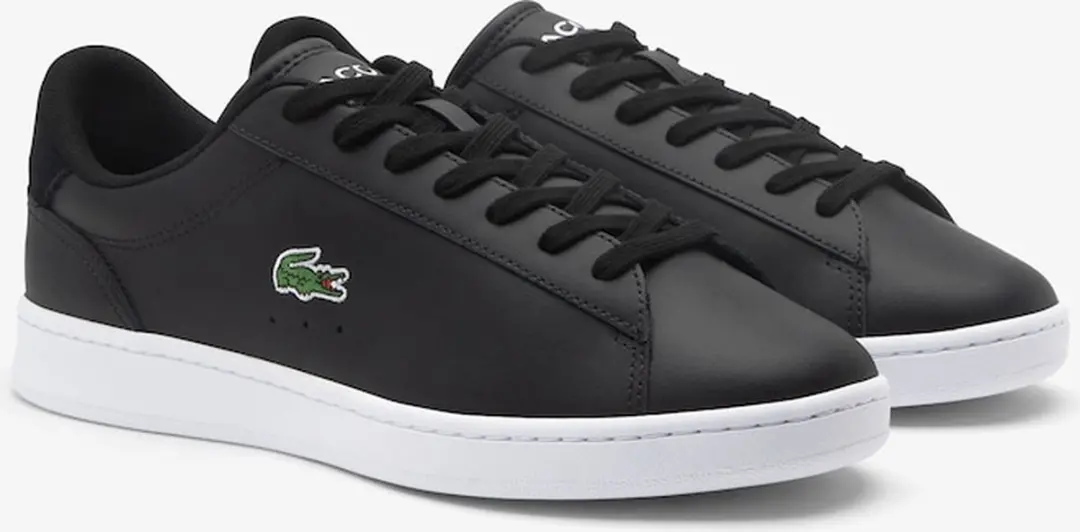 Lacoste Carnaby Set 224 1 Sneakers - Zwart/Wit - Maat 41 - afbeelding 3 van 6