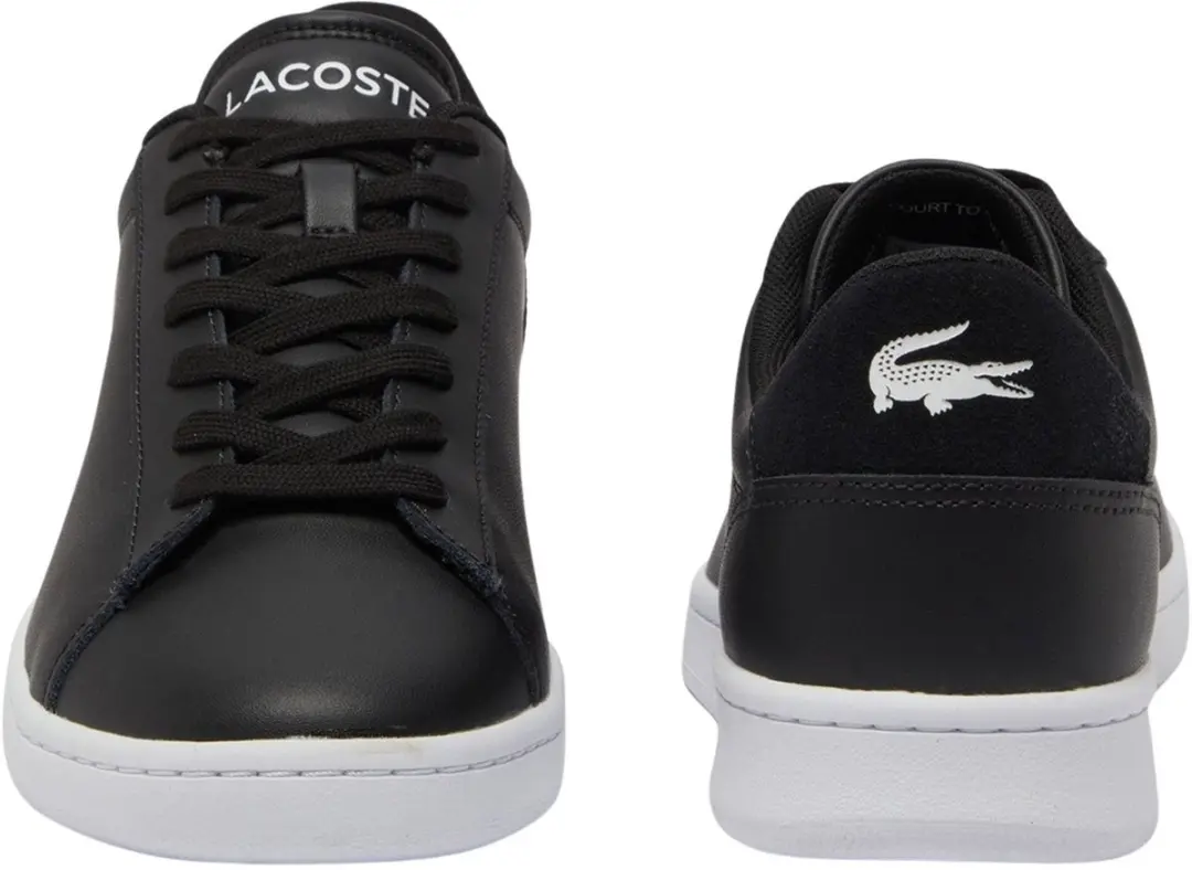 Lacoste Carnaby Set 224 1 Sneakers - Zwart/Wit - Maat 41 - afbeelding 4 van 6