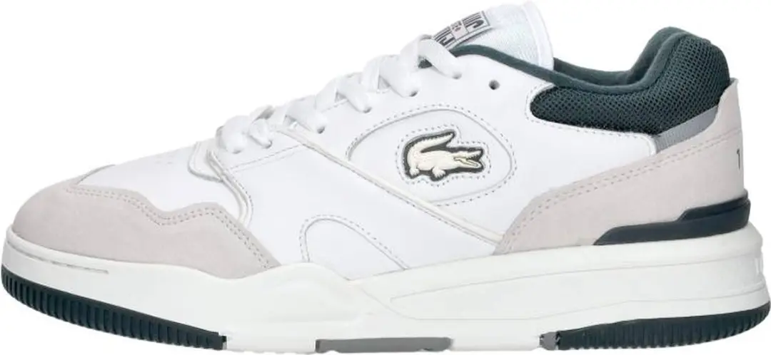 Lacoste Lineshot 223 3 Sma Heren Sneakers - Wit/Groen - Maat 45 - afbeelding 2 van 6