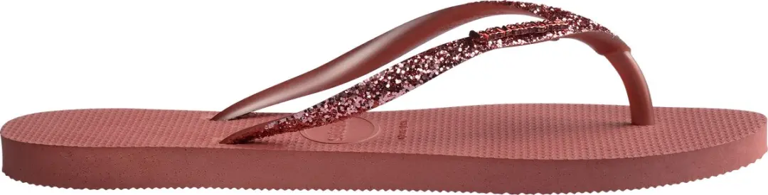 Havaianas Slim Glitter II Teenslipper Canyon Clay - 35/36