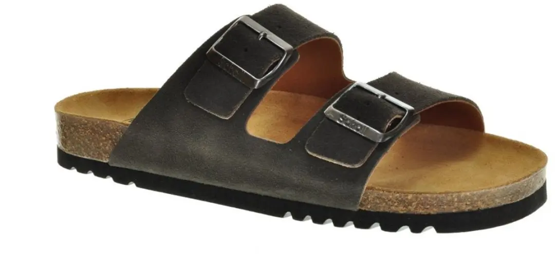 Scholl Slippers Julien Grey Suede maat 39
