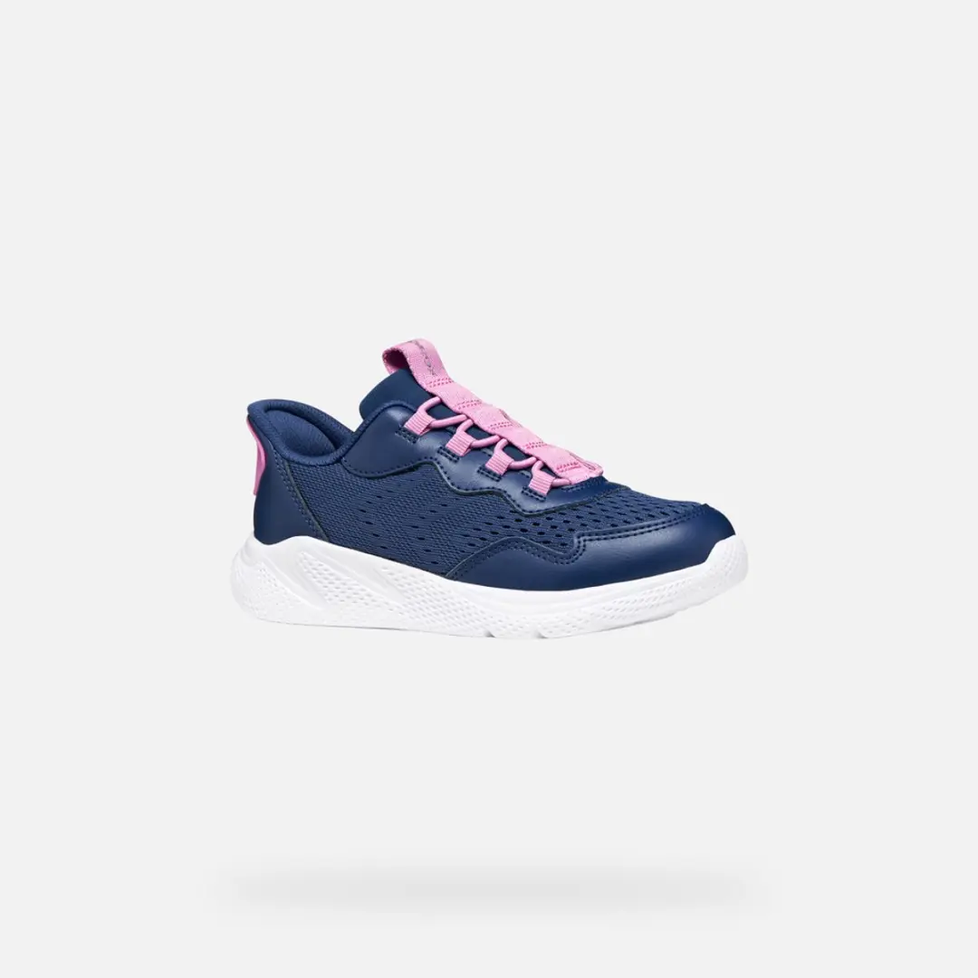 Geox Sprinty Fast In Meisjes Sneakers J65NTA_01454 - Koningsblauw/Donkerroze - afbeelding 6 van 6