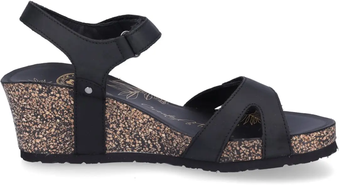 Panama Jack Julia Basics B1 Sandalen - Zwart - Maat 41
