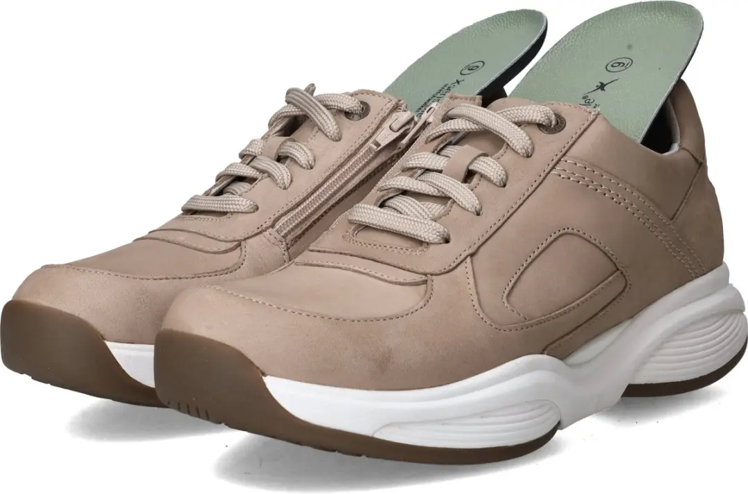 Xsensible SWX23 Stretchwalker Sneakers - Heren - Taupe 41 - afbeelding 6 van 6