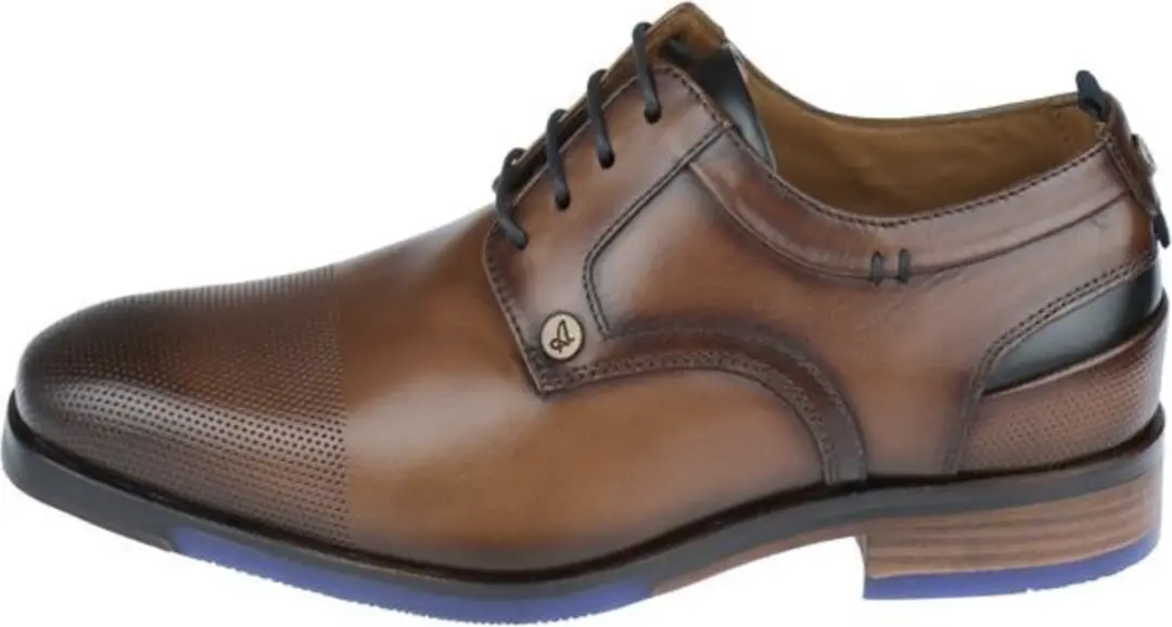 Australian Clayton Schoen 46 - Cognac-Blue