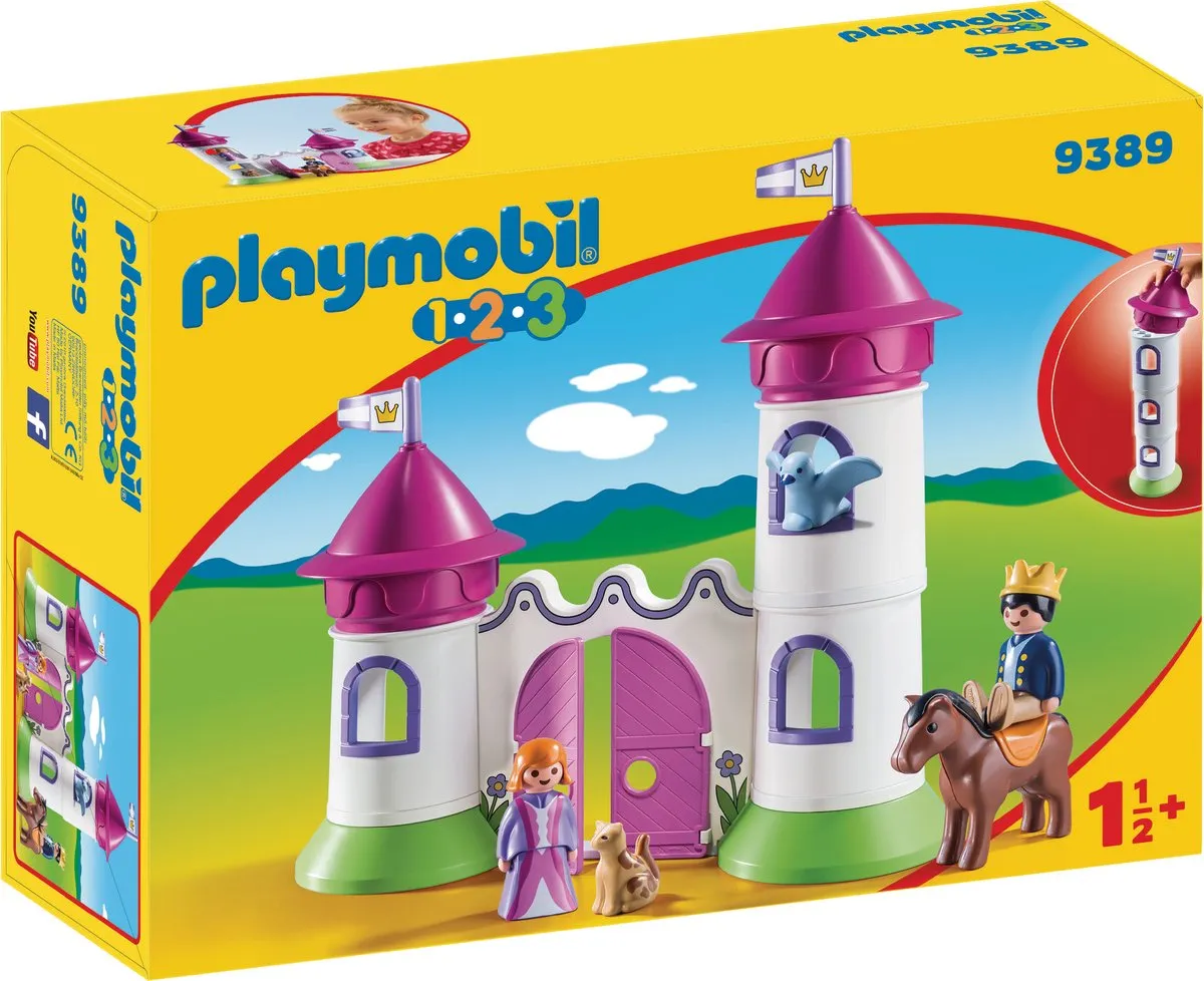 Playmobil Kasteelpoort met Koningskoppel 9389
