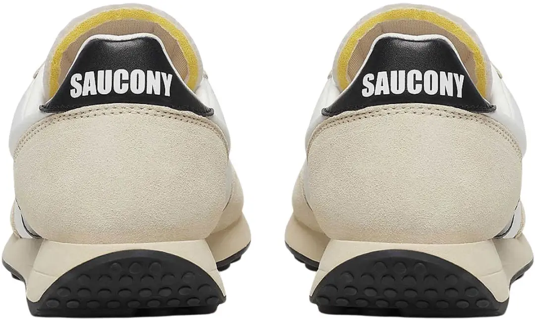 Saucony Trainer 80 Sneakers - 38.5 - Crème/Off White/Zwart
