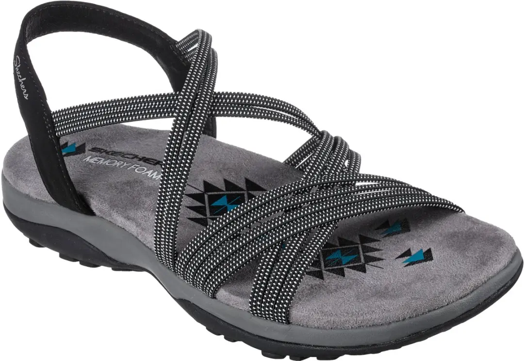 Skechers Reggae Slim Turn It Up Dames Sandalen - 42 - afbeelding 6 van 6