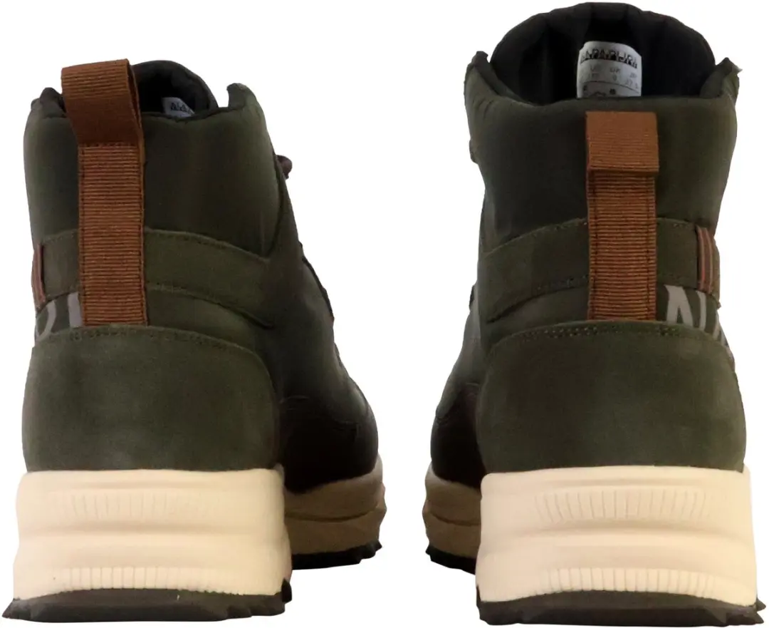Vortec hoge leren sneakers