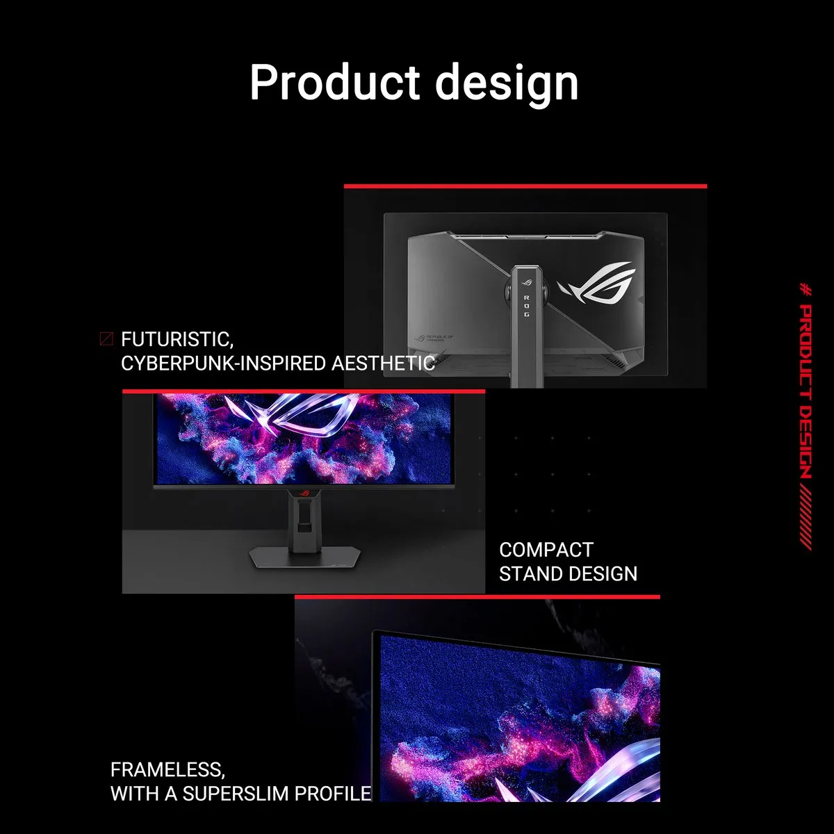ASUS ROG Strix OLED XG27AQDMES Gaming Monitor 27" - 240Hz - QHD OLED