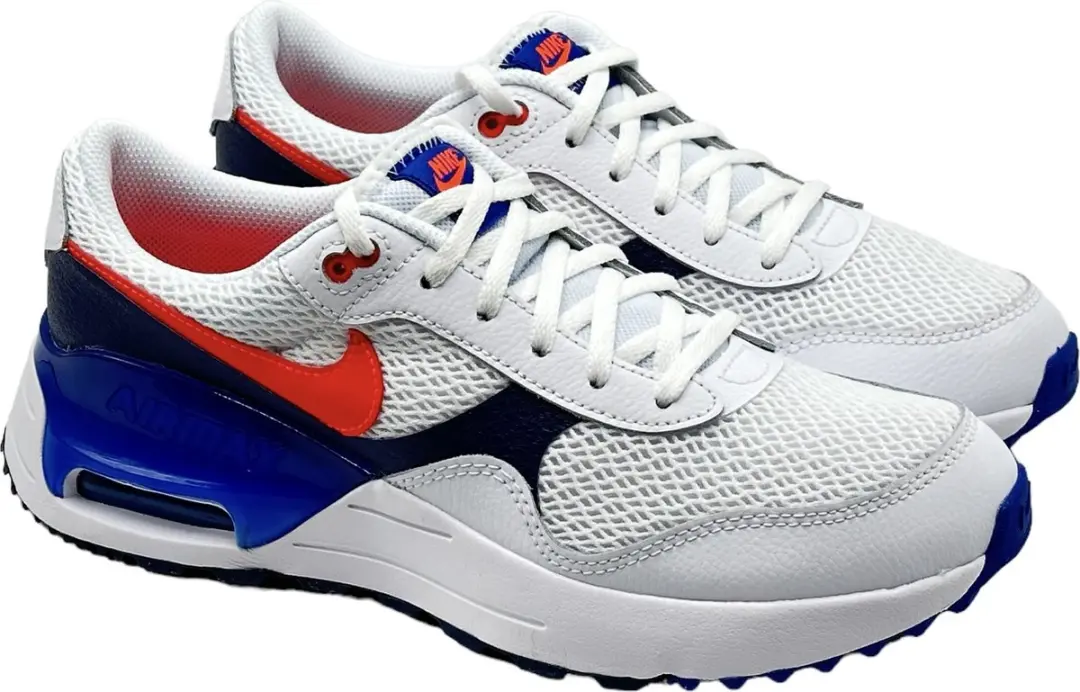 Nike Air Max SYSTM GS (White/Royal Crimson)
