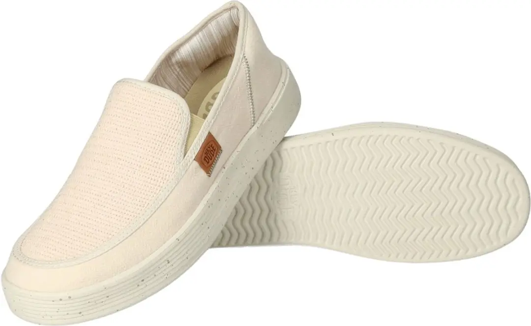 HEYDUDE Sunapee Instappers - Beige - Maat 45 - afbeelding 4 van 6