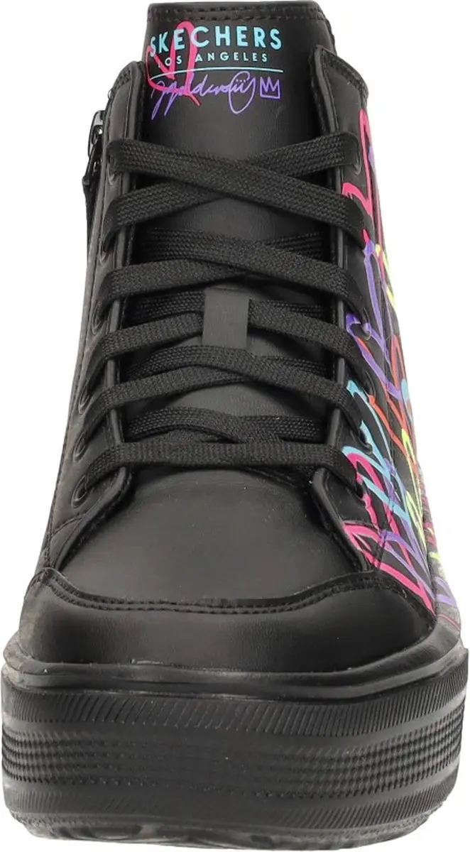 Skechers Hyperlift Veterboots - Zwart - afbeelding 3 van 6