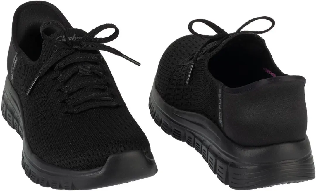 Skechers Graceful First Blush Sneakers 100736-BBK - Zwart
