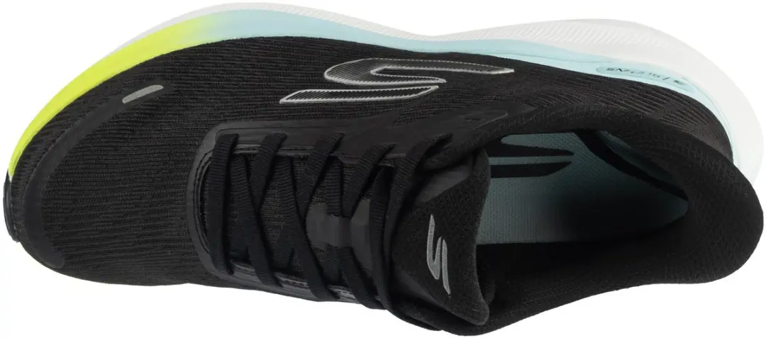Skechers Aero Pulse SI Hardloopschoenen 39 - Zwart/Geel/Blauw
