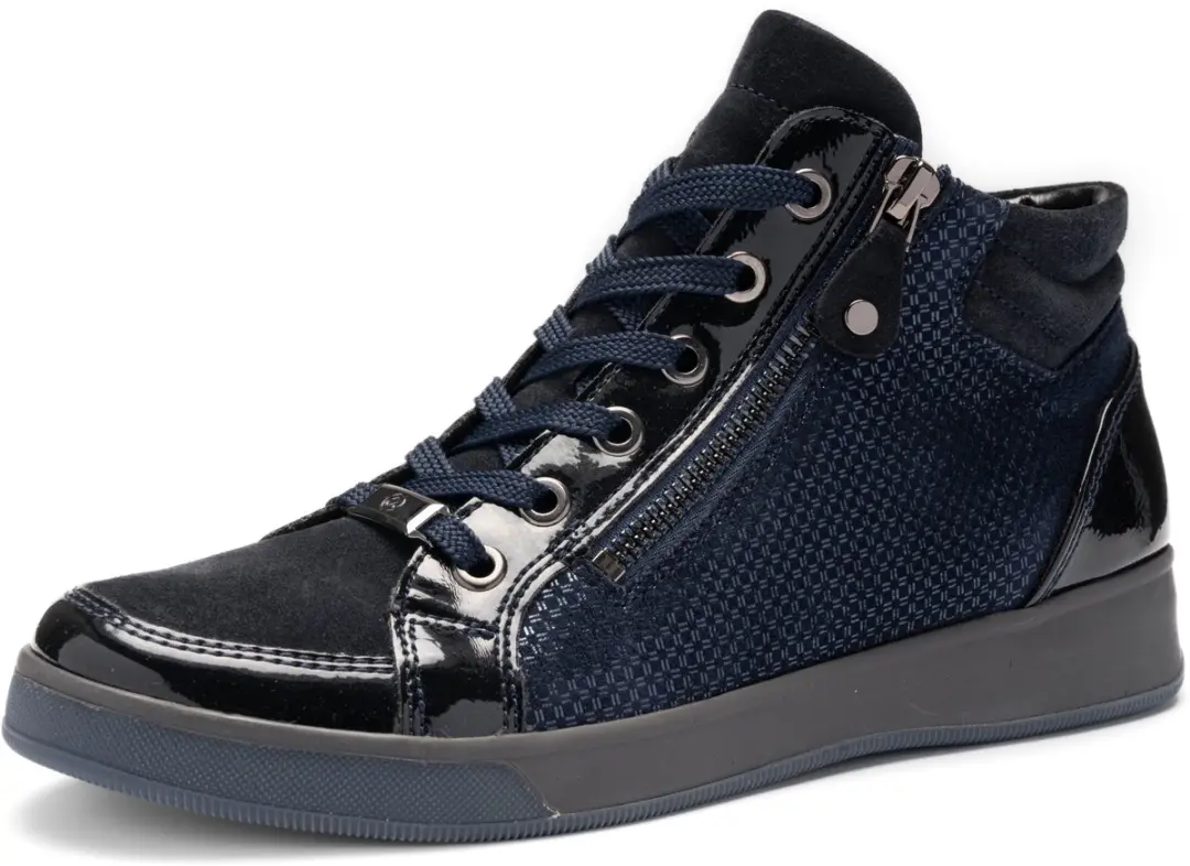 Ara OM-ST-HIGH-SOFT Veterschoenen - Dames - Blauw - Maat:41 - afbeelding 5 van 6