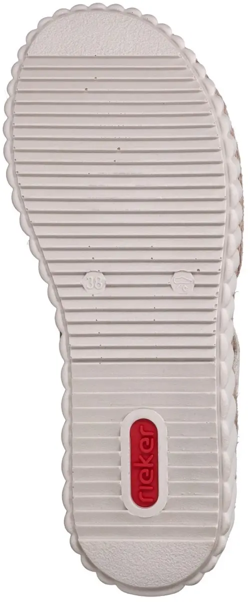 Rieker Sandalen Plat Sandalen Plat - beige - Maat 36 - afbeelding 5 van 6