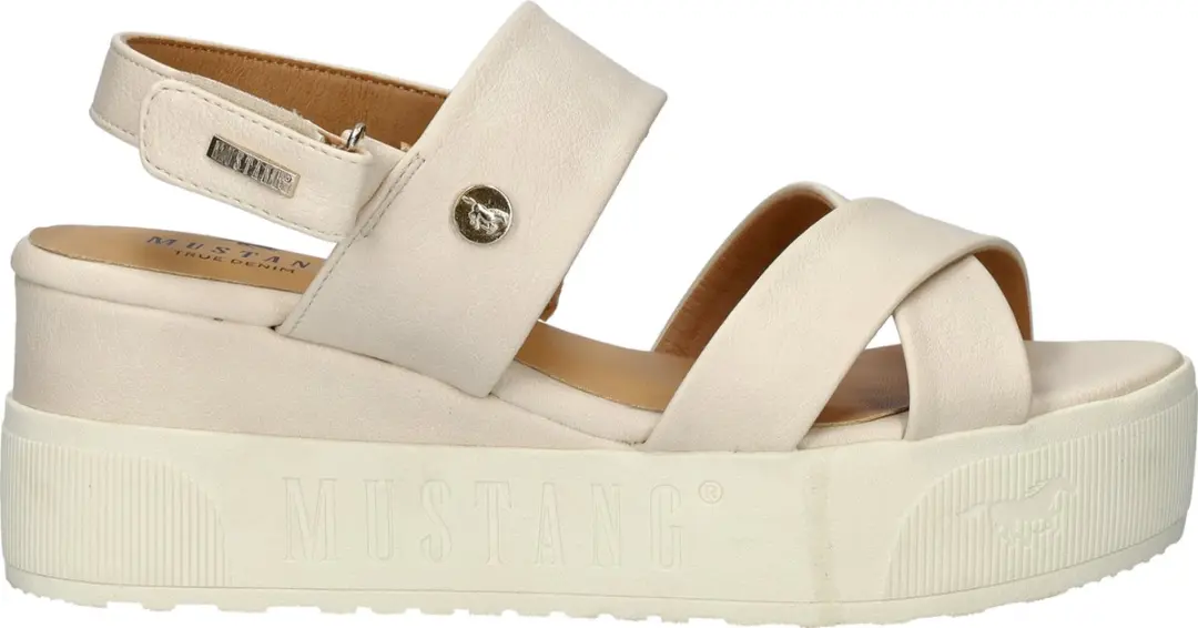 Mustang Sandalen Plat Sandalen Plat