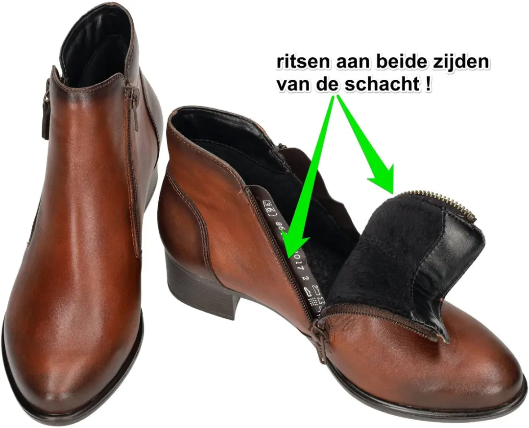 Remonte R5190 Enkellaarzen - Donkerbruin - Maat 36 - afbeelding 3 van 6