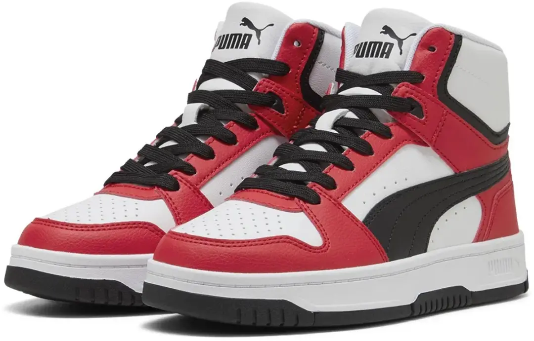 PUMA Rebound Slam Mid Schoenen - Rood - EU 19.5