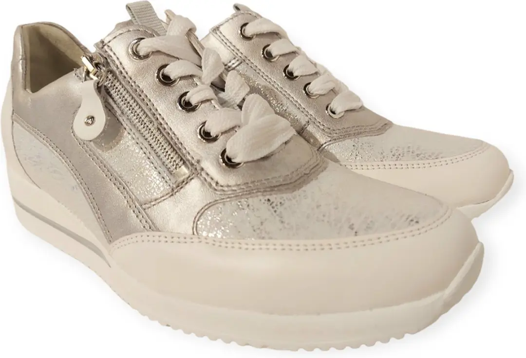 Wäldlaufer Himona 980008-275 Dames Veterschoenen - Zilver - afbeelding 3 van 6