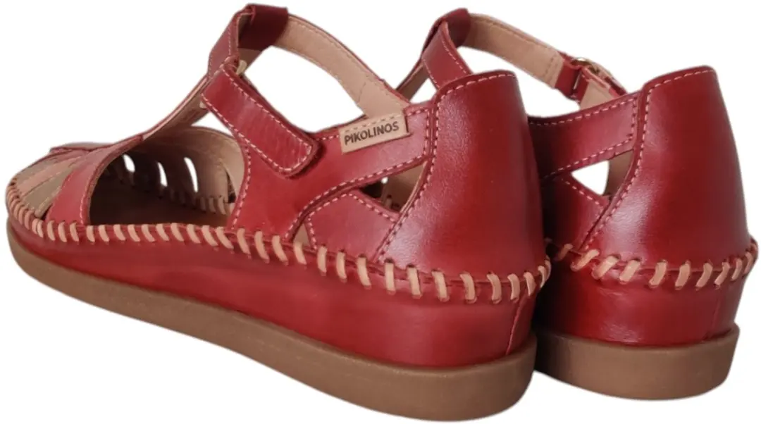 Pikolinos Cadaqués W8K-0705C1 Dames Sandalen - Rood - Maat 40