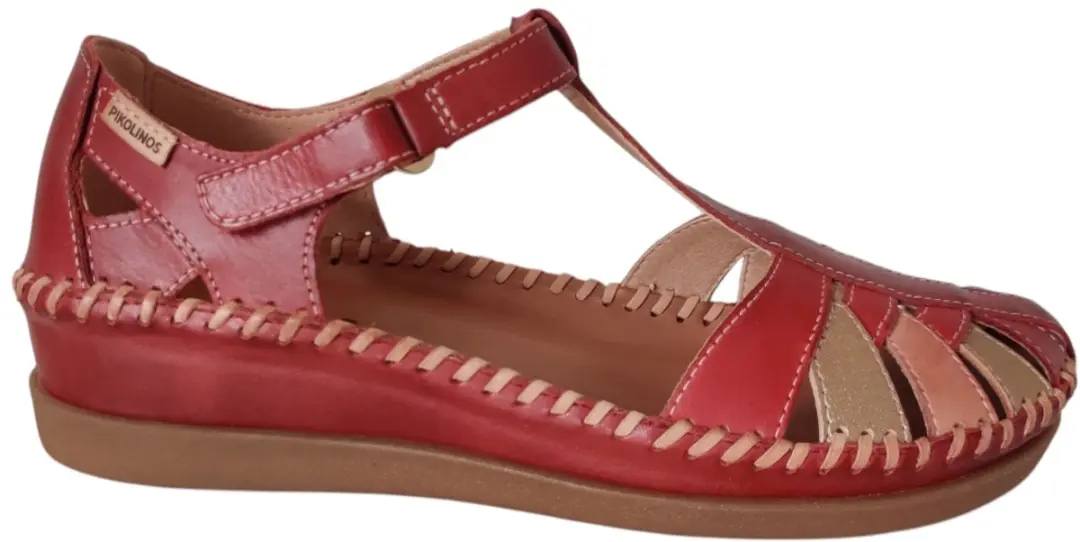 Pikolinos Cadaqués W8K-0705C1 Dames Sandalen - Rood - Maat 40
