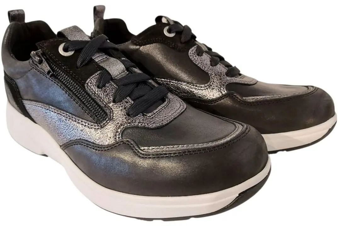 Xsensible Stretchwalker Sneaker Grenoble 30215.3.040 HX Zwart Combi