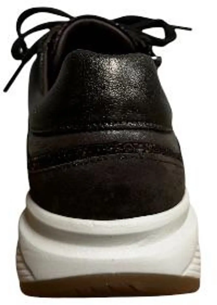 Xsensible Leer/Suede Vtr Rits 22761 5 - Donkerbruin