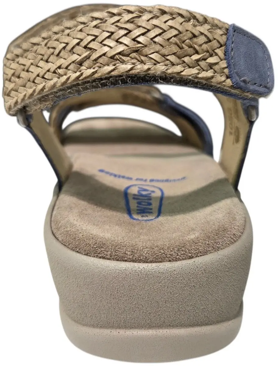 Wolky Dames Sandalen 01056 Acula - Blauw - afbeelding 3 van 6