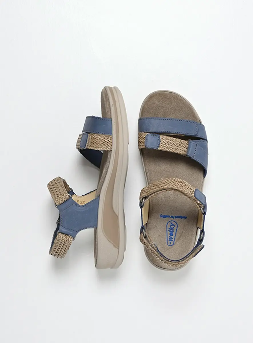 Wolky Dames Sandalen 01056 Acula - Blauw - afbeelding 5 van 6
