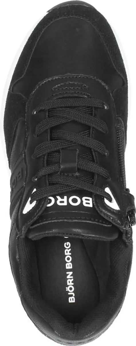 Björn Borg X1000 BSC K Sneakers Laag - Zwart - Maat 31 - afbeelding 5 van 6