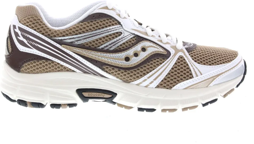 Dames Sneakers Saucony Saucony Grid Legacy Saddle/white Bruin