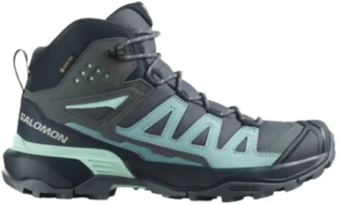 Salomon X Ultra 360 MID GTX W Wandelsneakers Dames Grijs 39