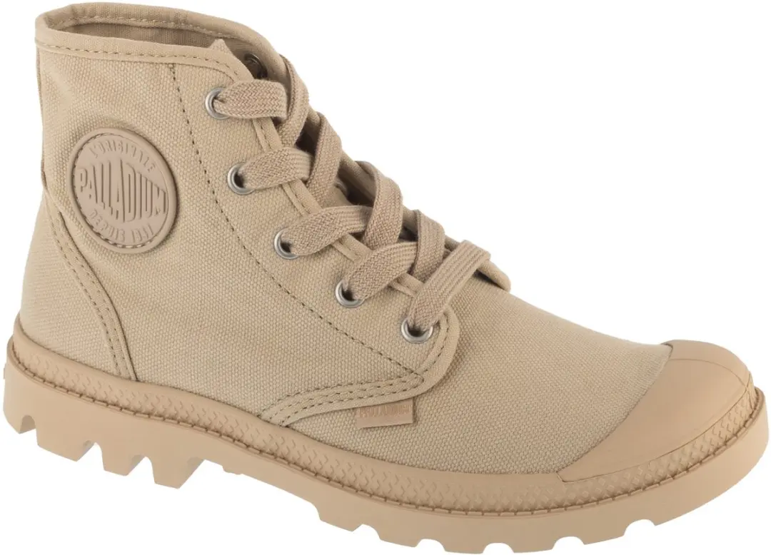 Palladium Pampa Hi, Vrouwen, Beige, Sneakers, maat: 36