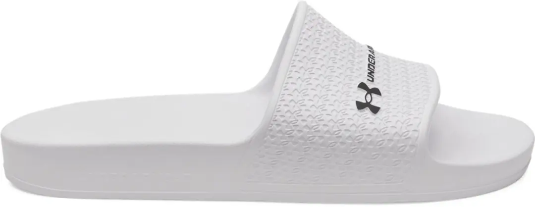 Under Armour UA ARMR Slide Lite-Wht Slippers - Wit/Zwart - afbeelding 2 van 6