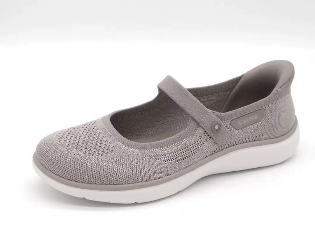 Skechers On-The-Go Flex Radiant Ballerina - Taupe - Maat 41