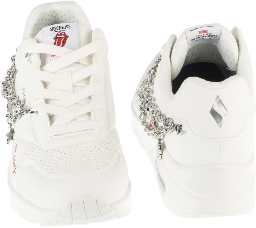 Skechers Uno-Rock N' Charm Sneakers 190003-WHT - Wit