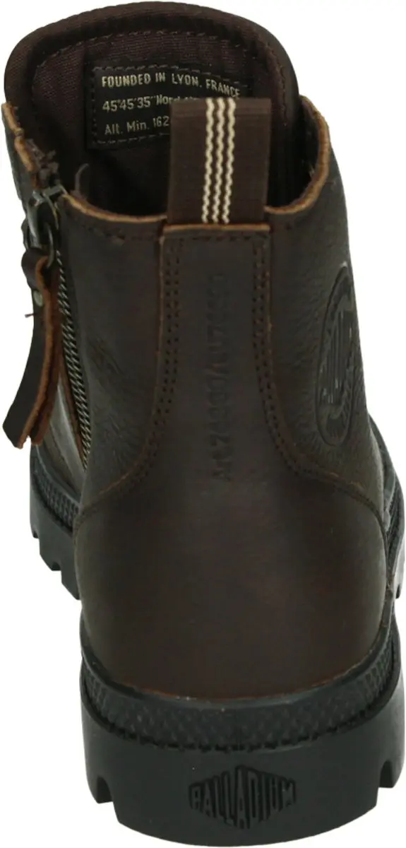 Palladium Pampa Zip Leather Ess Herenlaarzen - Bison - afbeelding 6 van 6