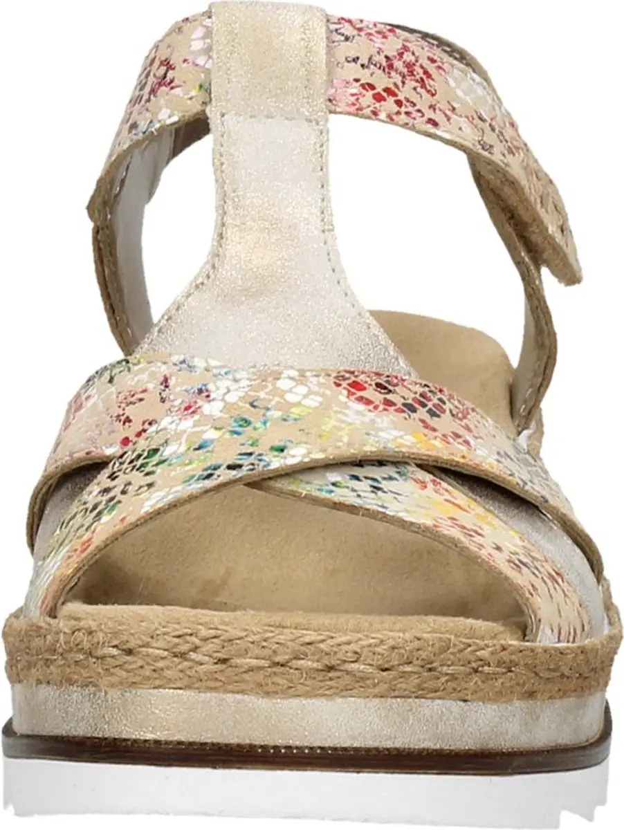 Rieker Sandalen Plat Sandalen Plat - beige - Maat 42 - afbeelding 6 van 6