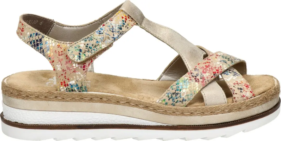 Rieker Sandalen Plat Sandalen Plat