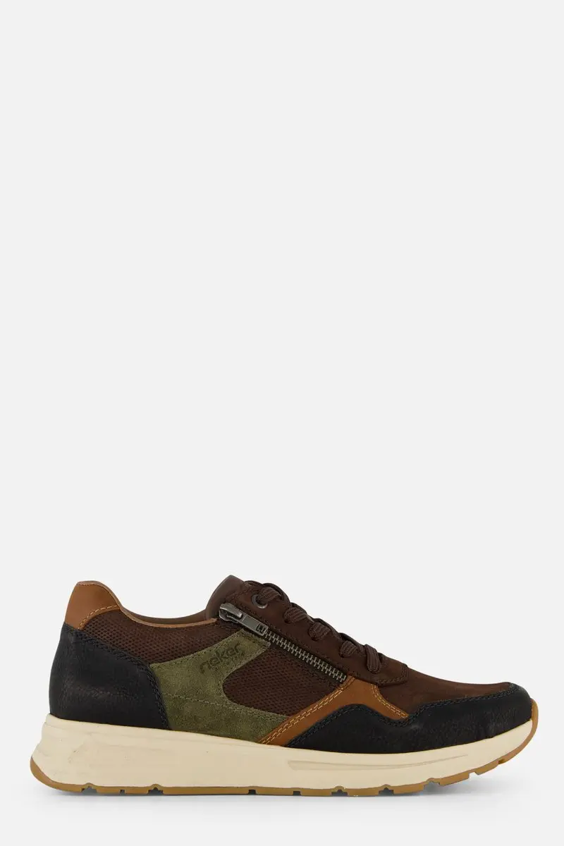 Rieker Sneakers bruin Leer