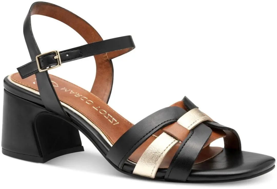 Marco Tozzi Dames Sandaal 2-28337-44 098 F-breedte Maat: 42 EU