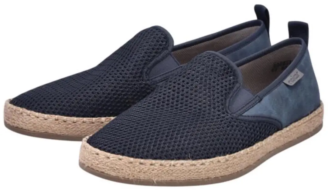 Rieker Instapper B2661-14 Slippers - Blauw