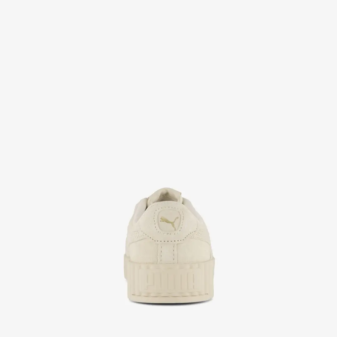 PUMA Carina 3.0 SD Dames Sneakers - 40 - Alpine Snow-PUMA Gold - afbeelding 4 van 6