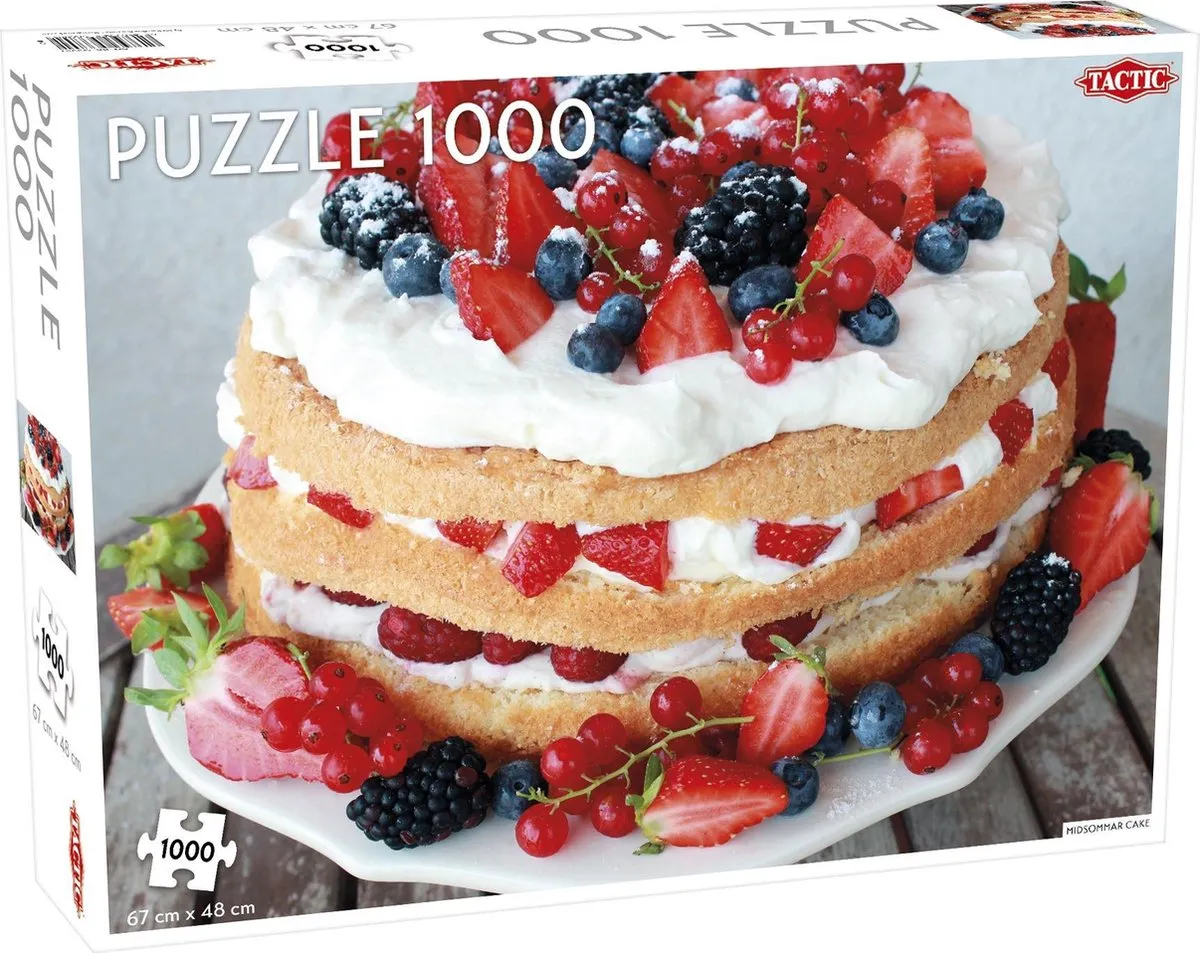 Tactic Midsommar Cake Puzzel 1000 Stuks