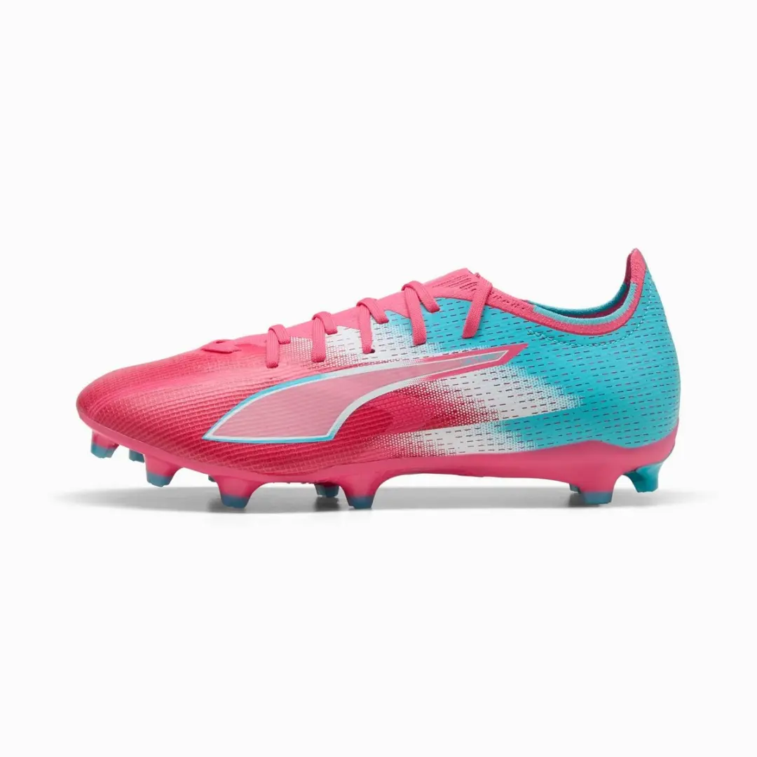 PUMA ULTRA 6 MATCH RE-CHARGE FG/AG Voetbalschoenen - Blauw/Rood - Maat 42
